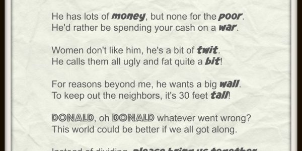 Donald Trump Poem
