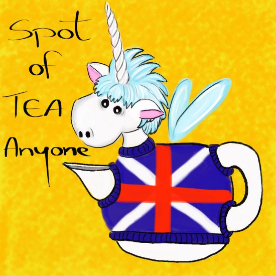Funny Teapot Illustration