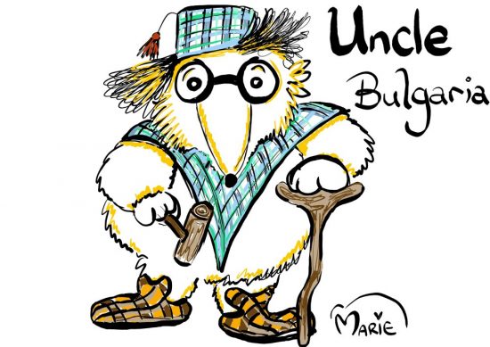 Womble Uncle Bulgaria Illustration